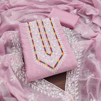 ShopGlobal Pure Cotton Printed Salwar Suit Material