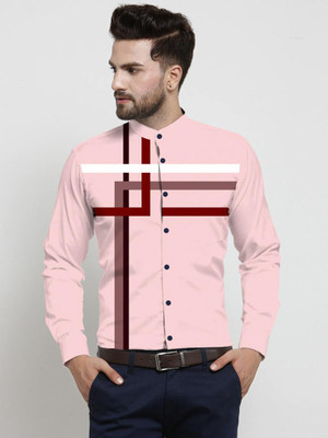 RGDP CREATION Polyester Striped Shirt Fabric