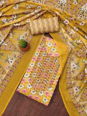 HMP Fashion Cotton Blend Printed Salwar Suit Material