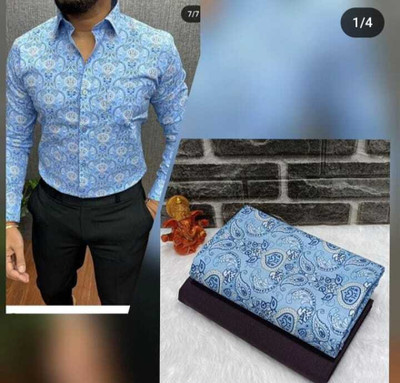 Jay Khodiyar Fashion Polycotton Printed Shirt & Trouser Fabric