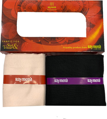 Raymond Cotton Blend Solid Shirt & Trouser Fabric