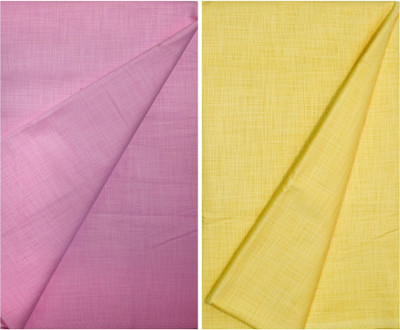 KUNDAN SULZ GWALIOR Cotton Blend Self Design Shirt Fabric
