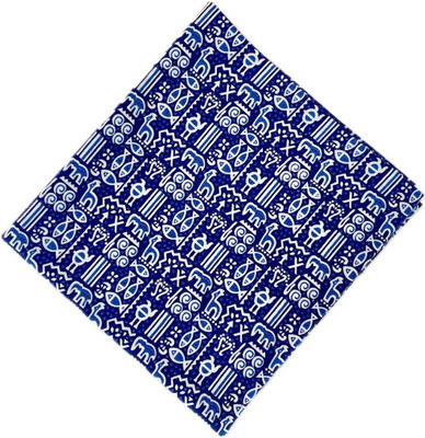 RIYANSIKA'S CREATIONS Pure Cotton Printed, Colorblock Blouse Material