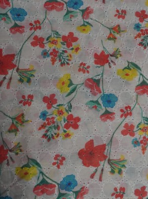 Prishi Style Pure Cotton Floral Print Multi-purpose Fabric