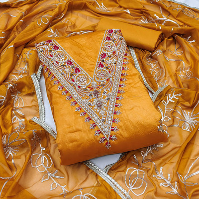 Jaipur Kurti Viscose Rayon Floral Print Salwar Suit Material