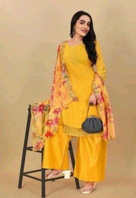 Stylebhawani Georgette Embroidered Salwar Suit Material