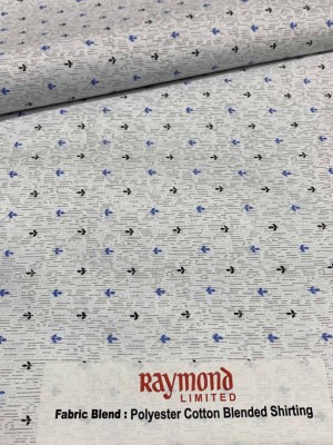 Raymond Polycotton Printed Shirt Fabric