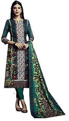 HouseOfCommon Wool Printed Salwar Suit Material