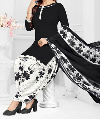 Wonaya Fab Crepe Printed Salwar Suit Material