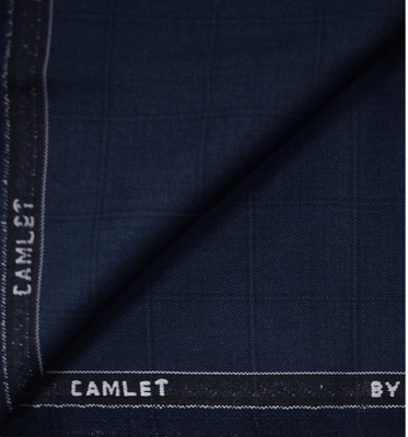 J.Hampstead Viscose Rayon Checkered Trouser Fabric