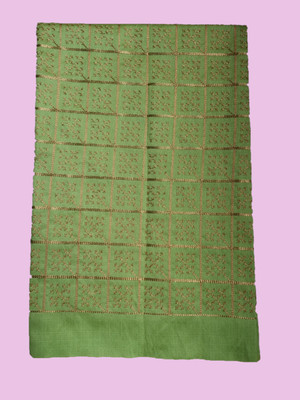 Shantuba textiles Silk Blend Embroidered Blouse Material