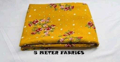 Uniquefashion Crepe Printed Kurta Fabric