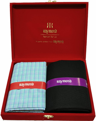 Raymond Polycotton Checkered Shirt & Trouser Fabric