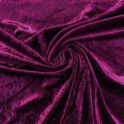 ramiv vastra Velvet Solid Multipurpose Running Fabric