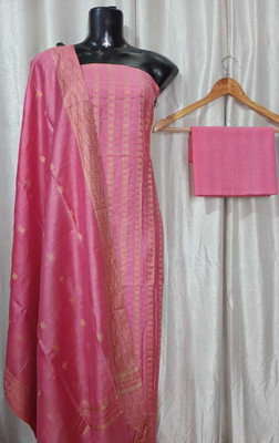 Aamir Fashion Textile Cotton Silk Self Design Kurta & Churidar Material