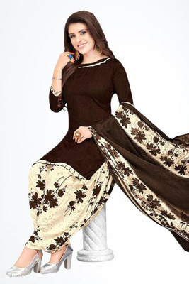 Krishani Creation Crepe Printed Salwar Suit Material