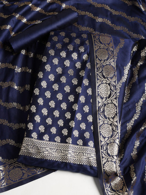 Meena Bazaar Chanderi Printed Salwar Suit Material