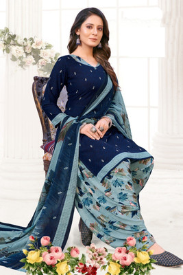 Classy Foriever Crepe Printed Salwar Suit Material