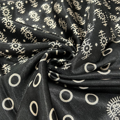 LCX Pure Silk Floral Print Kurta Fabric