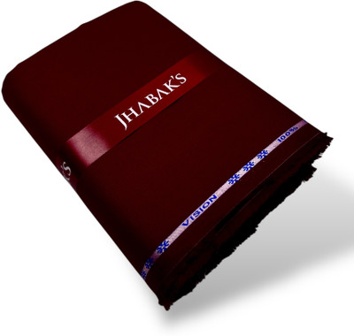 JHABAK'S Pure Cotton Solid Shirt Fabric