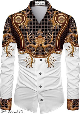 Amaniexport Cotton Blend Self Design Shirt Fabric