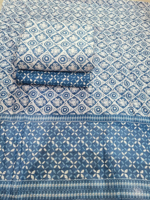 KWATCHI Pure Cotton Printed Salwar Suit Material
