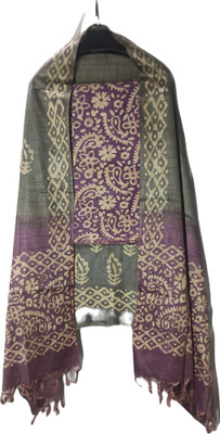 HAIDER ALI AND SONS Cotton Blend Printed Salwar Suit Material