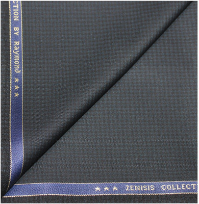 Raymond Viscose Rayon Checkered Trouser Fabric