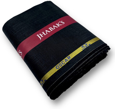 JHABAK'S Pure Cotton Solid Shirt Fabric
