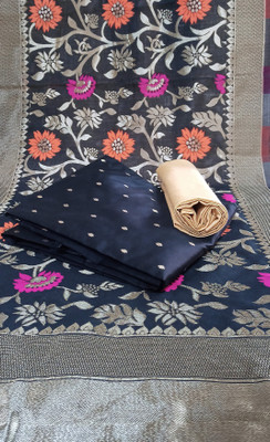 FANCYNINE Jacquard Self Design Salwar Suit Material