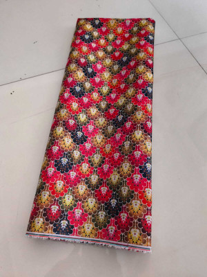 Gopinath creation Satin Printed Blouse Material