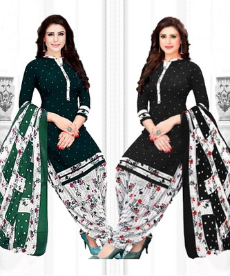Priyashi Crepe Printed Salwar Suit Material