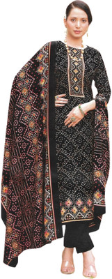 Soul Essence Wool Printed Salwar Suit Material