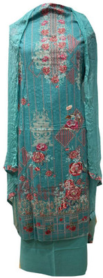 starmoda Cotton Blend Floral Print Salwar Suit Material