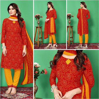 Kashvi Crepe Printed Salwar Suit Material