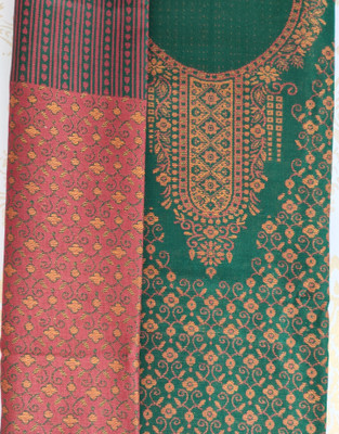 Yash Fashion Wool Self Design Salwar Suit Material