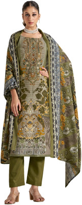 Rosniya Wool Embroidered Salwar Suit Material