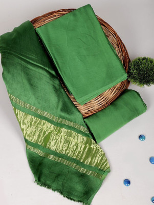 KRAFTLAY Art Silk Solid Salwar Suit Material