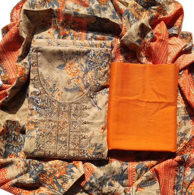 GC80 BY GAURI COLLECTION Wool Printed Salwar Suit Material