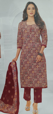 Maharaja textile Pure Cotton Solid Salwar Suit Material