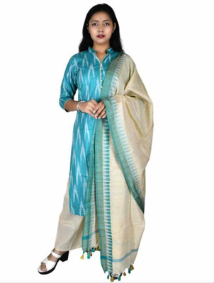 Manikant Handloom Cotton Blend Printed Salwar Suit Material