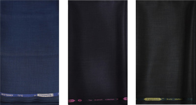 KUNDAN SULZ GWALIOR Polycotton Self Design Trouser Fabric