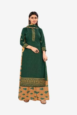 EverEthnic Pure Cotton Printed Salwar Suit Material