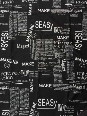 HOC Crepe Printed Kurta & Sharara Fabric