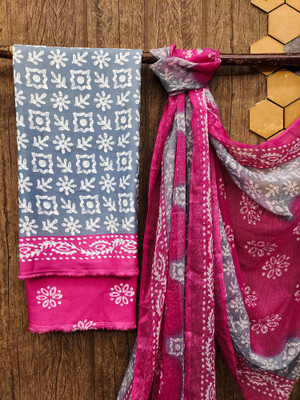 Kashvi Crepe Geometric Print Salwar Suit Material