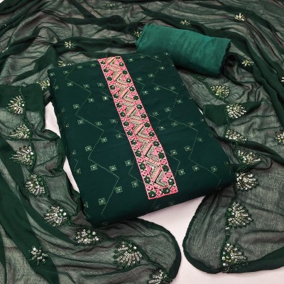 ANKITFASHIONSSS Georgette Self Design Multi-purpose Fabric