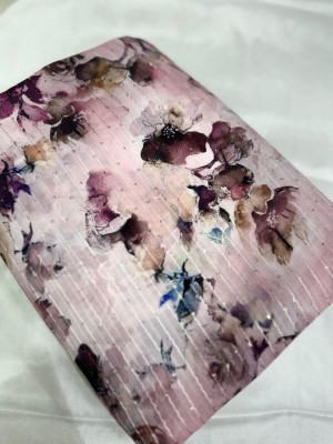 Trendy Hubb Pure Cotton Floral Print Suit Fabric