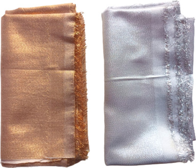 Clezaro Silk Blend Solid Blouse Material