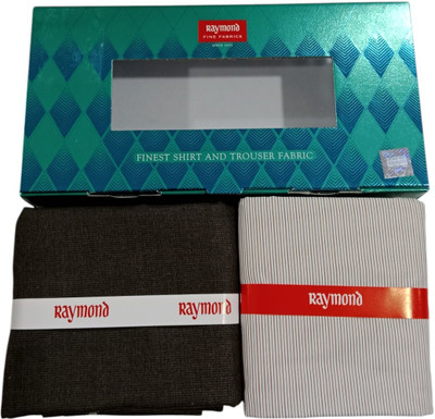 Raymond Cotton Blend Checkered Shirt & Trouser Fabric