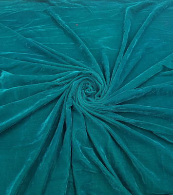 FabricMart Velvet Solid Multi-purpose Fabric